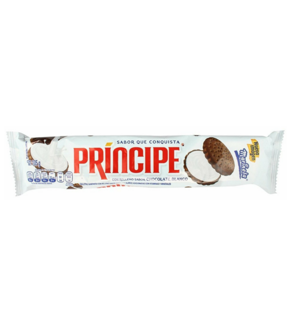 Galletas principe chocolate blanco 126g