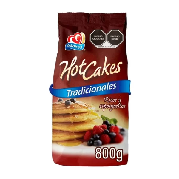 Harina para Hotcakes Tradicional Gamesa 800gr