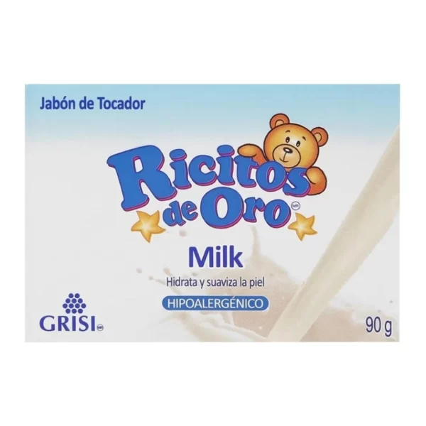 Jabon Milk Ricitos de Oro 90g