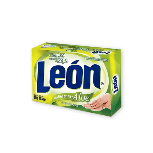 Jabon en Barra Leon Aloe Vera 350gr