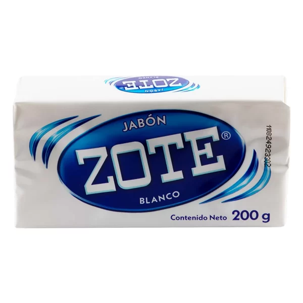 Jabon en Barra Zote Blanco 200gr