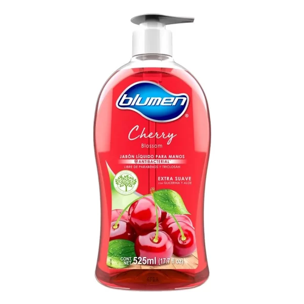 Jabon liquido para manos Blumen cherry 525ml