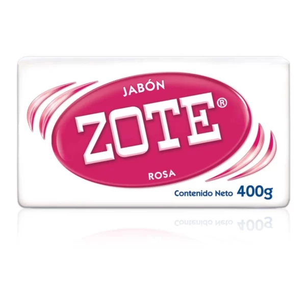 Jabon zote rosa 400g