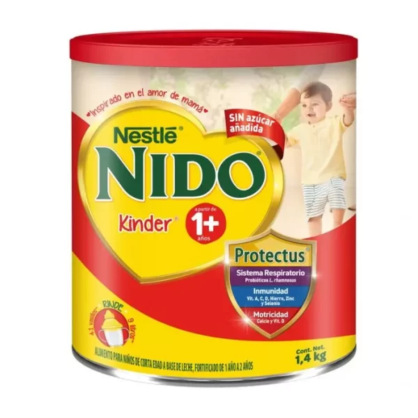 Leche En Polvo Nido Kinder 1+ 1.4Kg