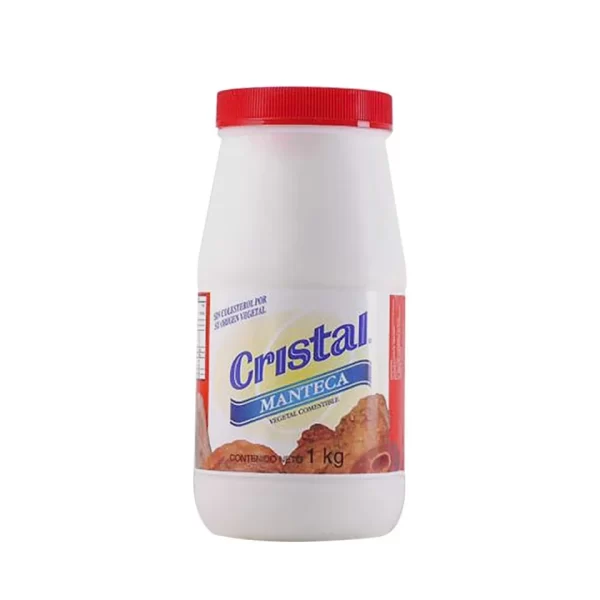 Manteca Vegetal Cristal 1kg