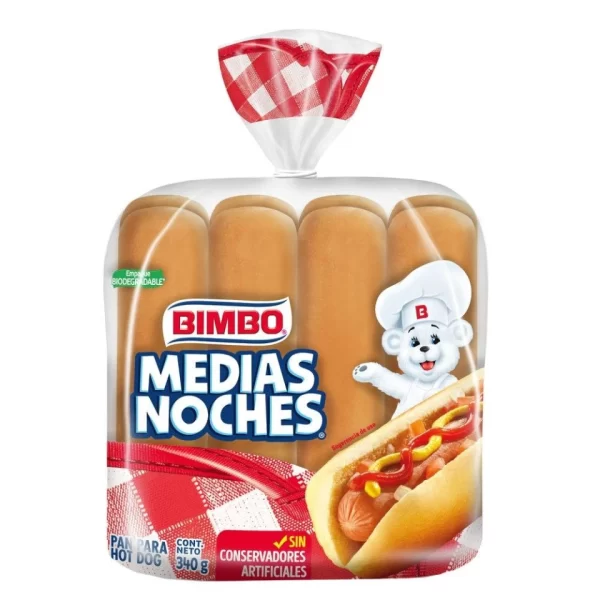 Medias Noches Bimbo 340g C/8 pzas