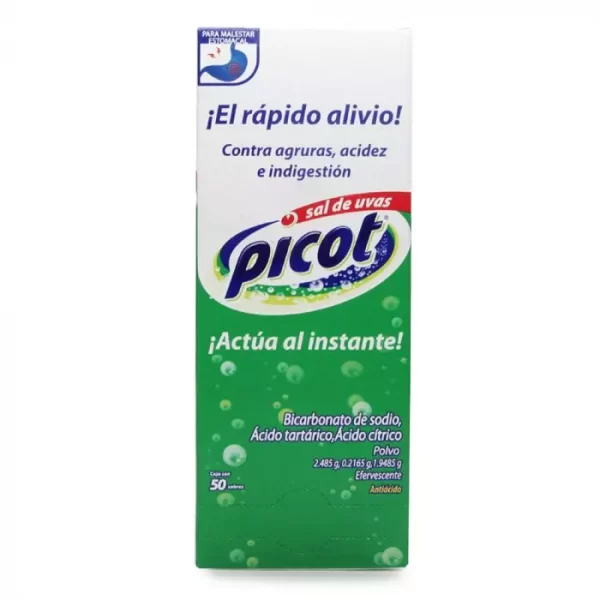 Medicamento Sal De Uvas Picot Con 50 Piezas