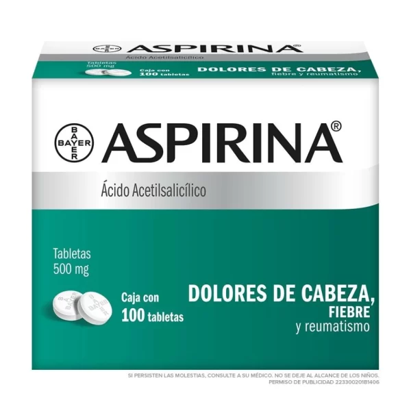 Medicina Aspirana con 100 Piezas