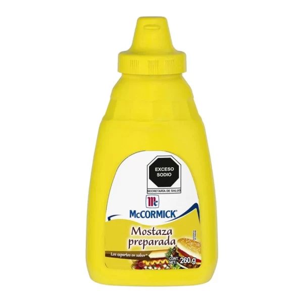 Mostaza Squeeze Mccormick 260g