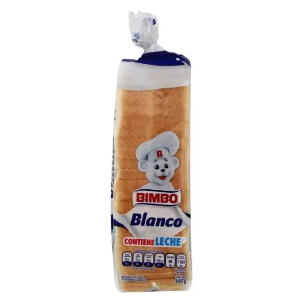 Pan Blanco Bimbo 640Gr