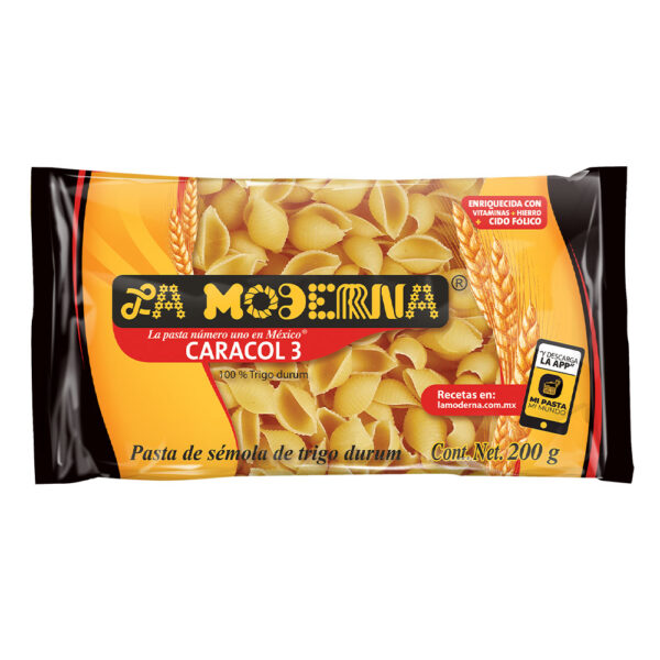 Pasta Para Sopa de Caracol 3 La Moderna 200g