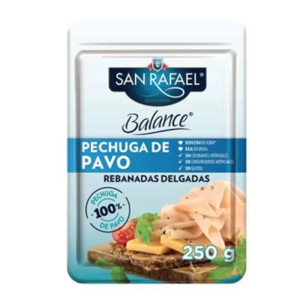 Pechuga de Pavo San Rafael Balance 250gr