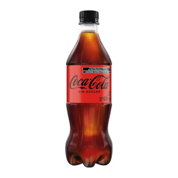 Refresco Coca Cola Sin Azucar 600ml