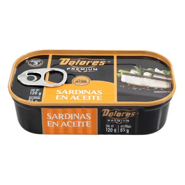 Sardina Premium en Aceite Dolores 120gr