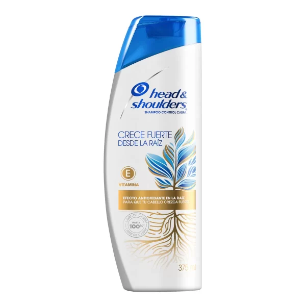 Shampoo Head and Shoulder Crece Fuerte Desde Raiz 375ml