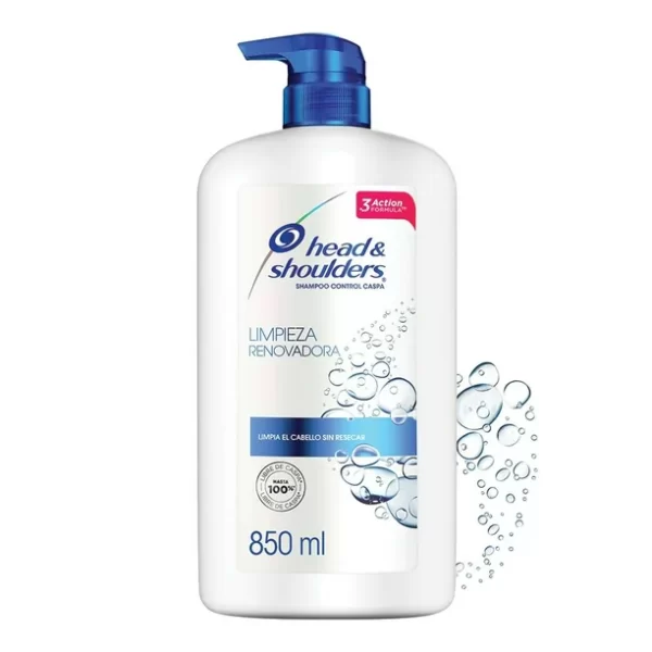 Shampoo Head and Shoulder Limpieza Renovadora 850ml