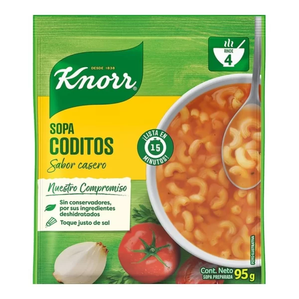 Sopa de Coditos Knorr 95gr