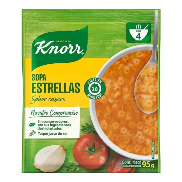 Sopa de Estrella Knorr 95 gramos