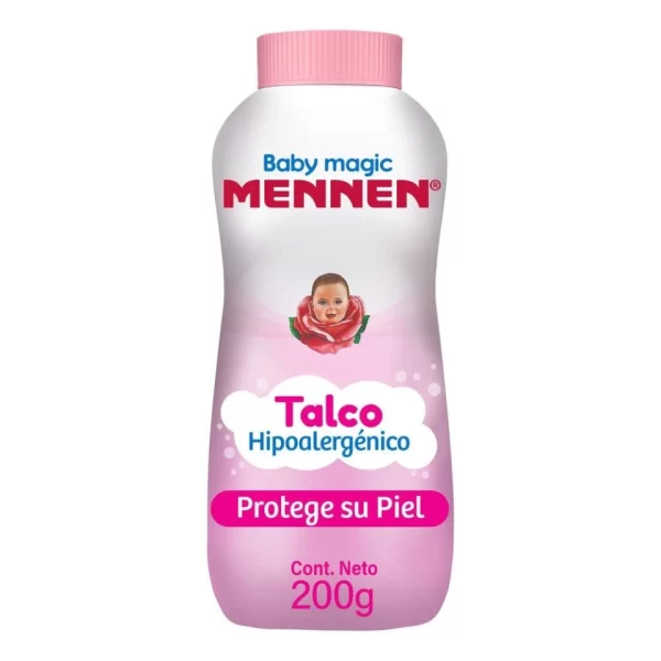 Talco Mennen Rosa 200gr