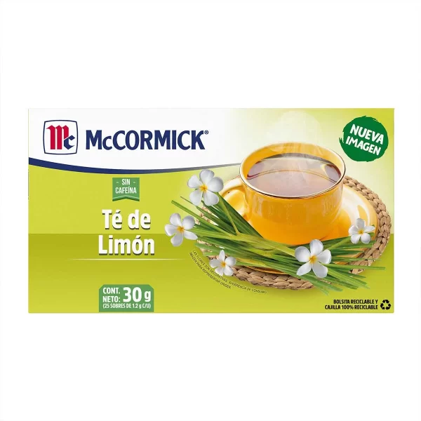 Te De Limon Mccormick Con 25