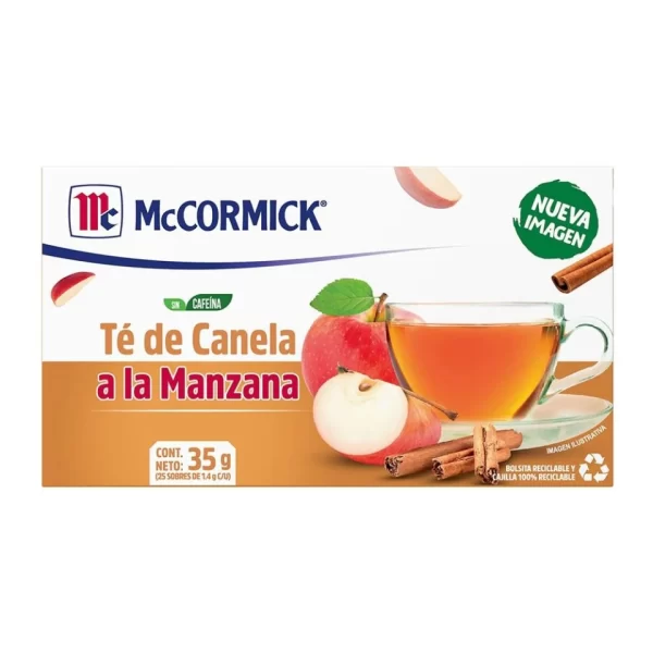 Te de Canela Manzana Mccormick con 25