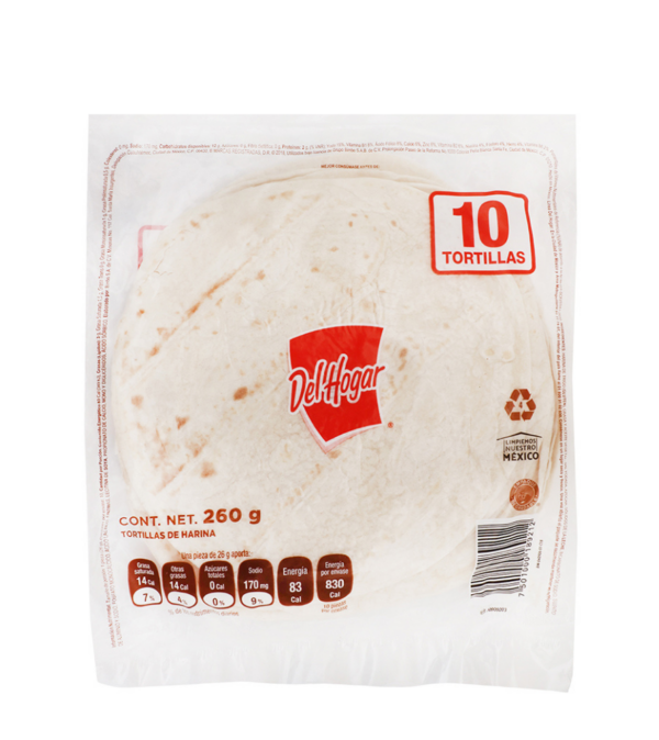 Tortillas De Harina Del Hogar Bimbo 260G