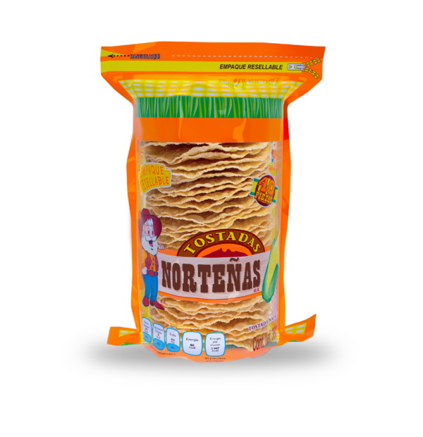 Tostadas Norteñas C/40 pzas