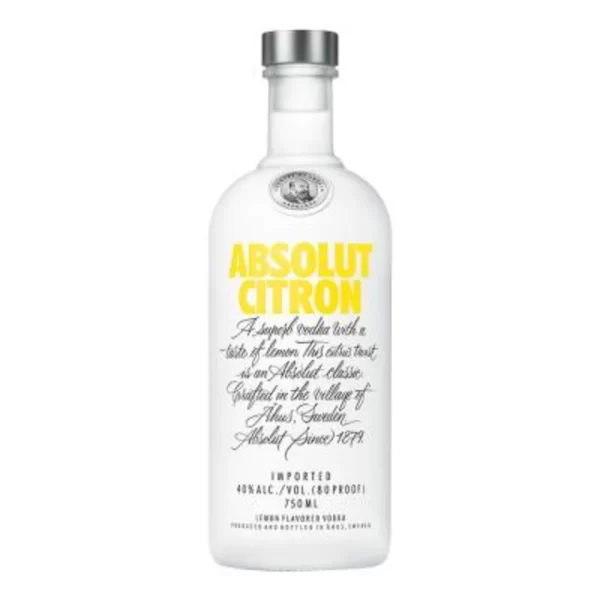 Vodka Absolut Citron 750ml