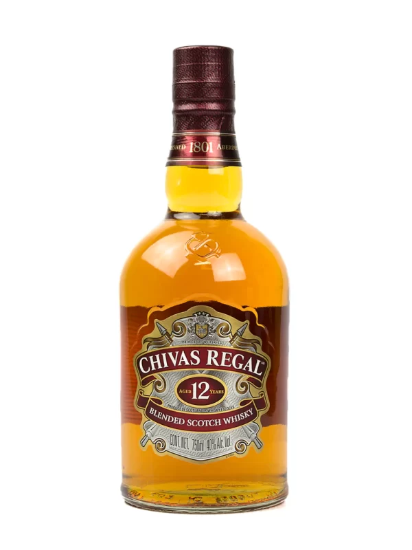 Whisky Chivas Regal 12 750ml