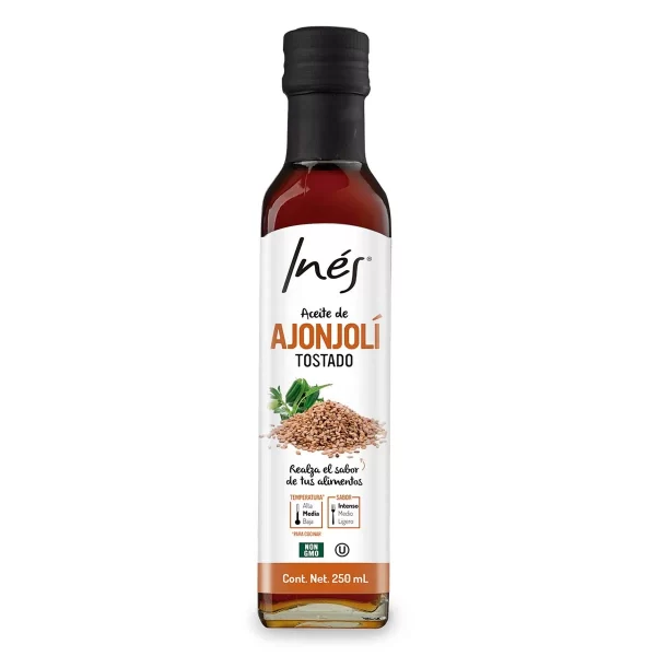 Aceite de Ajonjolí Tostado Ines 250ml