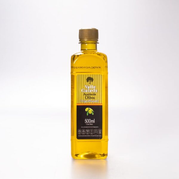 Aceite de Oliva 100% Puro Valle Galaviz 500ml