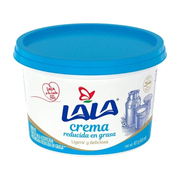 Crema lala acida reducida en grasa 426ml