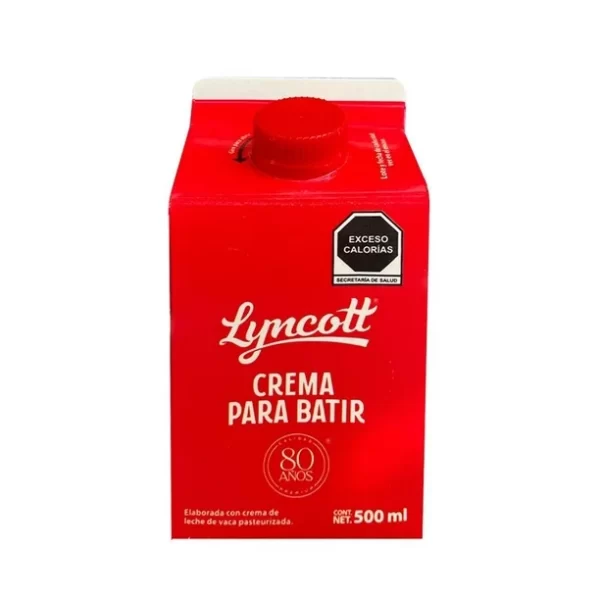 Crema para Batir Lyncott 500ml