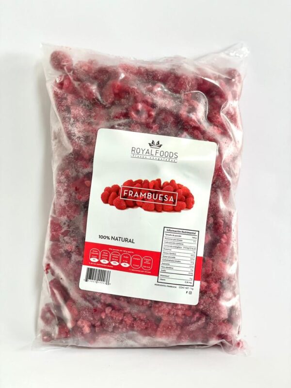 Frambuesa Congelada Royal Foods 1Kg