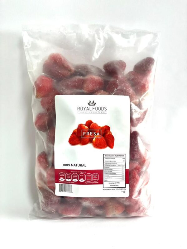 Fresa Congelada Royal Foods 1Kg