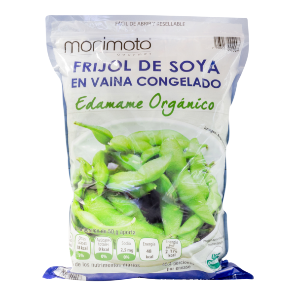 Frijol De Soya En Vaina Congelado Edamame Organico 2.27Kg