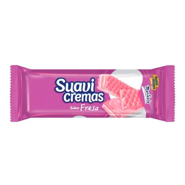 Galletas Suavicremas Fresa Marinela 105 gramos