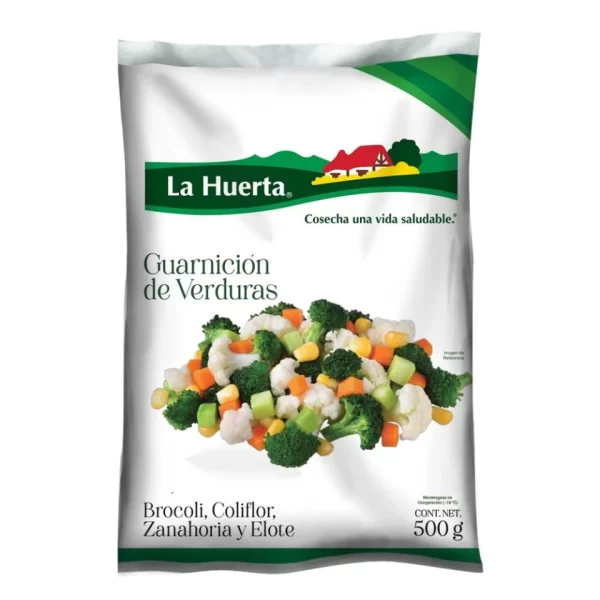 Guarnicion De Verduras Congelados La Huerta 500Gr