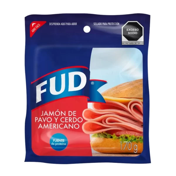 Jamon Pavo y Cerdo Americano FUD 170gr