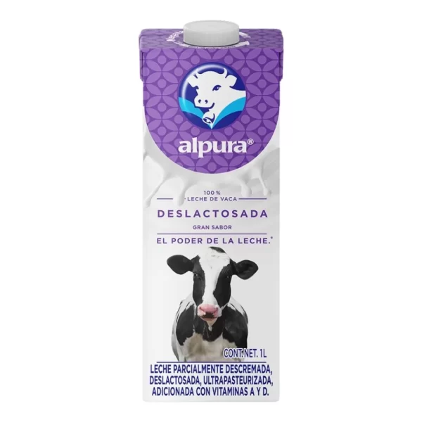 Leche Deslactosada Alpura 1Lt