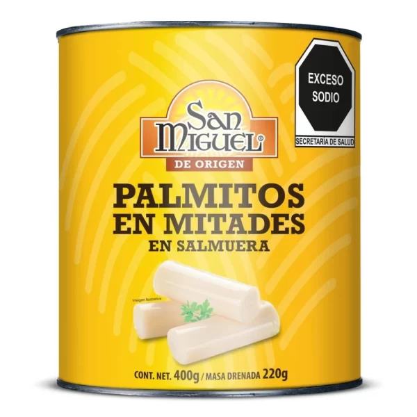 Palmitos en Mitad San Miguel 400gr