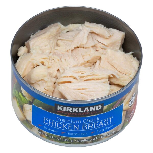 Trozos de pechuga de pollo kirkland 354g