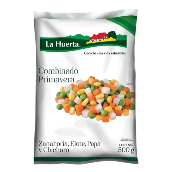 Verduras Combinado Primavera Congelado La Huerta 500gr