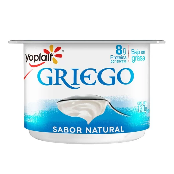 Yogurt Griego Natural Yoplait 120 gramos