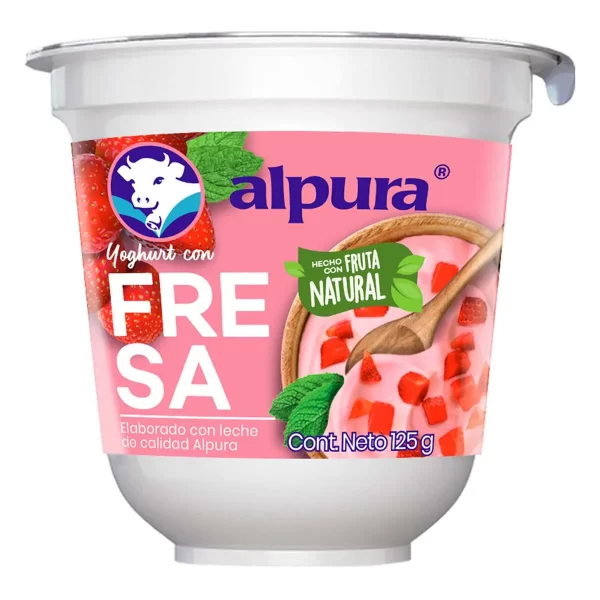 Yogurt de Fresa Alpura 125gr