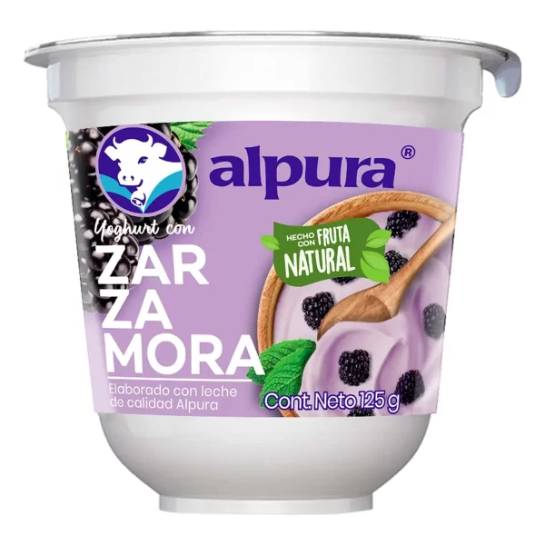 Yogurt de Zarzamora Alpura 125gr