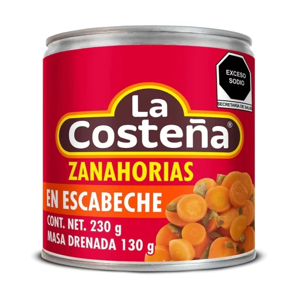 Zanahoria en Escabeche La Costeña 220 gramos