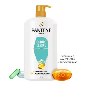 Shampoo con Acondicionador Pantene Pro-V Cuidado Clásico 2 en 1 1 L