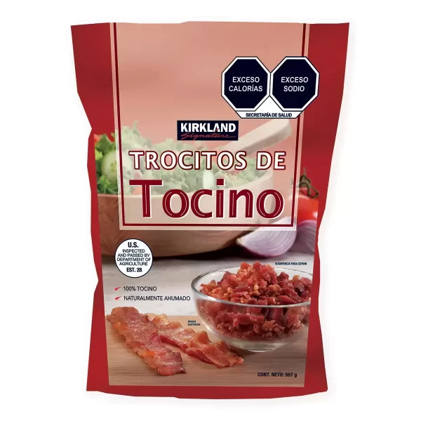 Trocitos de Tocino 567 g Kirkland Signature